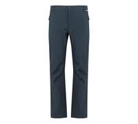 Regatta Great Outdoors Mens Adventure Tech Geo II Wind Resistant Short Leg Softshell Trousers - Navy - Navy - 34R