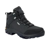 Regatta Great Outdoors Mens Burrell Leather Hiking Boots - Black - 11 UK - Black - 100% Leather
