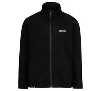 Regatta Great Outdoors Mens Hedman II Two Tone Full Zip Fleece Jacket - Black/Black - XXL - Black/Black - 100% Polyester