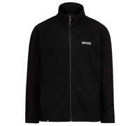 Regatta Great Outdoors Mens Hedman II Two Tone Full Zip Fleece Jacket - Black/Black - Black/Black - M
