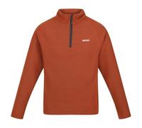 Regatta Great Outdoors Mens Kenger Half Zip Honeycomb Fleece (2XL) (Burnt Copper)
