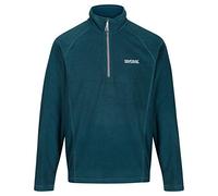 Regatta Great Outdoors Mens Kenger Half Zip Honeycomb Fleece (3XL) (Deep Teal)