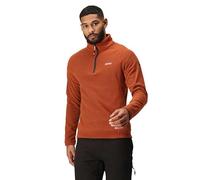 Regatta Great Outdoors Mens Kenger Half Zip Honeycomb Fleece (L) (Burnt Copper)
