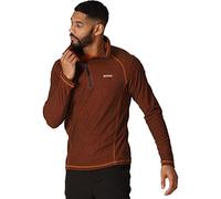 Regatta Men's Montes Lightweight Half Zip Fleece Burnt Copper, Size: Xxl