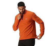 Regatta Great Outdoors Mens Thompson Half Zip Fleece Top (3XL) (Burnt Orange)