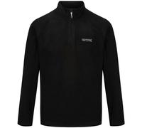 Regatta Great Outdoors Mens Thompson Half Zip Fleece Top - Black - Black - 5XL