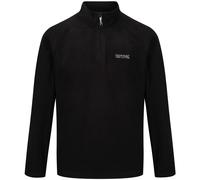 Regatta Great Outdoors Mens Thompson Half Zip Fleece Top - Black - Size 5XL
