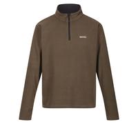 Regatta Great Outdoors Mens Thompson Half Zip Fleece Top (Crocodile) - Khaki material_polyester - Size X-Large