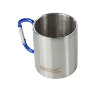 Regatta Great Outdoors Steel Karabiner Mug/Cup - Silver - Silver - One Size