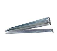 Regatta Great Outdoors Steel V Tent Pegs (Pack Of 5) (One Size) (Silver)