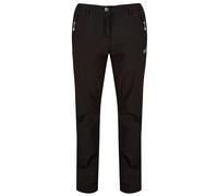 Regatta Great Outdoors Womens/Ladies Geo Softshell II Long Leg Trousers - Black - Size 20 UK