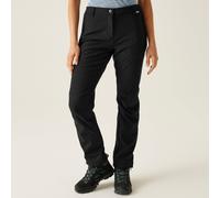 Regatta Great Outdoors Women's Geo Softshell II Regular Leg Trousers - Black - 10 - Black