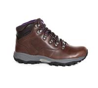 Regatta Great Outdoors Womens/Ladies Bainsford Waterproof Hiking Boots - Chestnut Leather - Size UK 4