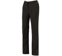Regatta Great Outdoors Womens/Ladies Fenton Softshell Walking Trousers - Black - Black - 20S - 96% Polyester/4% Elastane