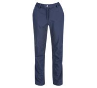 Regatta Great Outdoors Womens/Ladies Fenton Softshell Walking Trousers - Navy - Navy - 18 L - 96% Polyester/4% Elastane