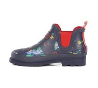 Regatta Great Outdoors Womens/Ladies Harper Low Cut Wellington Boots (UK 3) (Navy/Red)