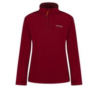 Regatta Great Outdoors Womens/Ladies Sweetheart 1/4 Zip Fleece Top (Rumba Red) material_polyester - Size 26 UK