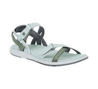 Regatta Great Outdoors Womens Lady Santa Cruz Open Toe Sandals - Glacier Green/Four Leaf Clover - Glacier Green/Four Leaf Clover - UK 6.5