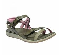 Regatta Great Outdoors Womens Santa Cruz Open Toe Sandals - Walnut/Mellow - Walnut/Mellow - UK 6