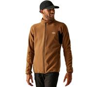 Regatta Men's Hadfield Full Zip Midlayer Fleece in Brown | Size: XL Regatta Brown XL