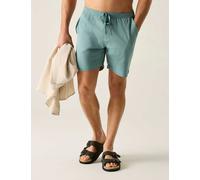Regatta Hadlin Cotton Rich Shorts with Linen Green