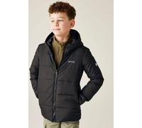 Regatta Kids' Halkner Quilted Jacket, Black 3-4Y