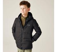 Regatta Kids' Halkner Quilted Jacket, Black 5-6Y