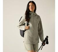 Regatta Hamara Iv Hooded Waterproof Jacket In Beige Beige 16