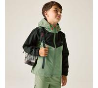 Regatta Hanleigh Panelled Hooded Waterproof Jacket in Light Green | Size: 15-16 Years Regatta Light Green 15-16 Years