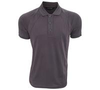 Regatta Hardwear Mens Coolweave Short Sleeve Polo Shirt (Iron) - Grey - Size X-Small