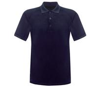 Regatta Hardwear Mens Coolweave Short Sleeve Polo Shirt (Navy) - Size Large