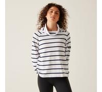 Regatta Women's Durable Havendo Sweatshirt White Navy, Size: 16