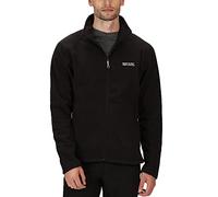 Regatta Hedman Ii Full Zip Fleece - Black, Black, Size 2Xl, Men Black