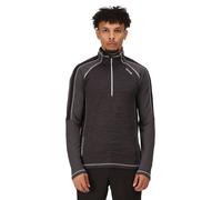 Regatta Hepley Half Zip Lightweight Fleece: Ash/Dark Grey: M Size: M,