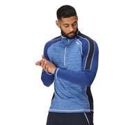 Regatta Hepley Half Zip Lightweight Fleece: Strong Blue New Royal: L S