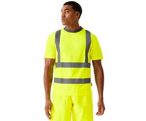 Regatta Hi-vis Pro Contract Adults Yellow/grey, Extra Large Mens