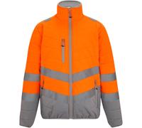Regatta Hi-Vis Pro Two-Tone Thermal Jacket - Orange