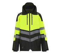 Regatta Professional Men's Hi-vis X-pro Waterproof Shell Jacket Class 2 Black Yellow, Size: M