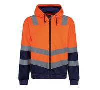Regatta High Visibility Full Zip Durable Workwear Hoodie