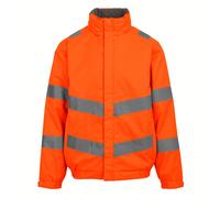 Regatta Dover High Visibility Orange Waterproof Work Coat