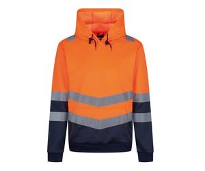 Regatta High Visibility Overhead Hoodie with Kangaroo Pocket