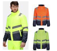 Regatta High Visibility Pro hi-vis classic bomber jacket TRA218 - Mens