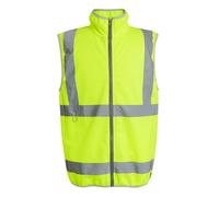 Regatta High Visibility Pro hi-vis full-zip gilet TRS257 - Mens, 100% Polyester