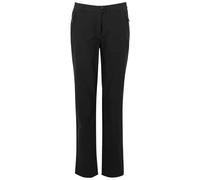 Regatta Women's Hiking Trousers Highton II Water-Repellent Stretch Black Size 40