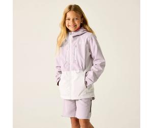 Regatta Highton Panelled Hooded Waterproof Jacket in Lilac | Size: 15-16 Years Regatta Lilac 15-16 Years