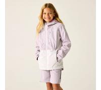 Regatta Highton Panelled Hooded Waterproof Jacket in Lilac | Size: 4-5 Regatta Lilac 4-5