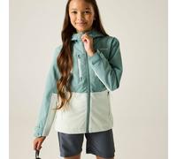 Regatta Highton Panelled Hooded Waterproof Jacket in Mint | Size: 4-5 Regatta Mint 4-5