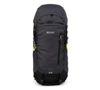 (One Size, Black/Seal Grey) Regatta Highton V2 65L Hiking Backpack