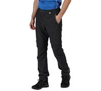 Men's Regatta Mens Leesville Zip Off Lightweight Walking Trousers - Grey - Size: 38
