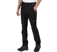 Regatta Highton Zip-Off - Long Stretch Hiking Trousers - Men's Trousers Black/White